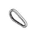 Kirby G3 Transmission Drive Belt - 554189 - 5