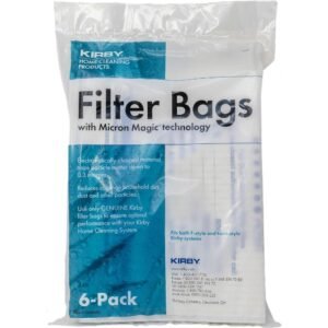 Kirby Micron Magic Hepa Cloth F Vacuum Bags 6pack - (F-Style)