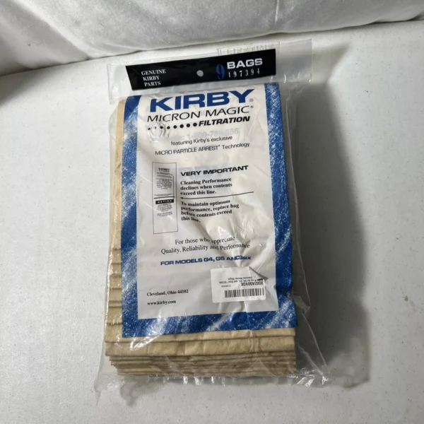 Kirby Micron Magic Hepa Vacuum Bags (9 pack)