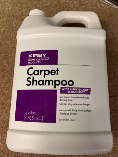 Kirby Carpet Shampoo 32oz 1 Gallon