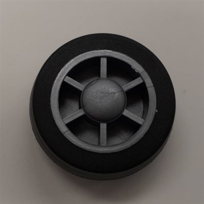 77. Lindhaus Activa Front Wheel Rubber - 002260000