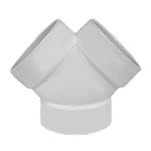 3-Way 45 Degree Central Vacuum Fitting