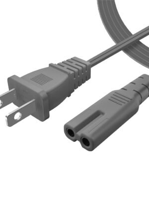 619wIamNOdL.jpg 33. Lindhaus Activa Cord 2x17 Thin, 2 Prong, 2 Wire - 021950320