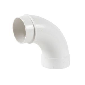 90 Degree Spigot Central Vacuum Fitting