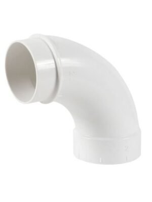 90 Degree Spigot Central Vacuum Fitting