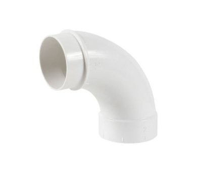 90 Degree Spigot Central Vacuum Fitting