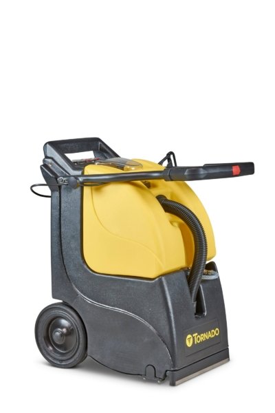 Tornado Mini-Marathon 370 Carpet Extractor – Compact Self-Contained Carpet Cleaner, 3.7 Gal Solution & 3 Gal Recovery Tanks, 110 CFM, 92 Waterlift, 12 Chevron Brush | Model 98103