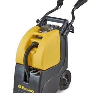 Tornado Mini-Marathon 370 Carpet Extractor – Compact Self-Contained Carpet Cleaner, 3.7 Gal Solution & 3 Gal Recovery Tanks, 110 CFM, 92 Waterlift, 12 Chevron Brush | Model 98103