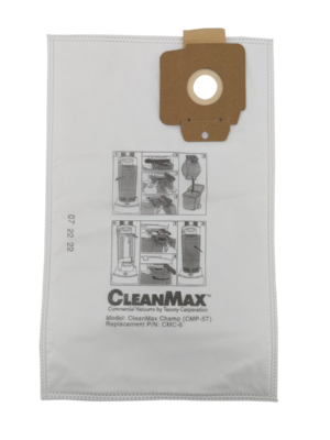 cmc-6_bags.png CleanMax Champ HEPA Media Vacuum Bags