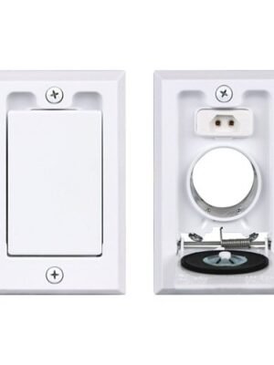 Central Vacuum Super Valve Universal – Direct Connect, High-Quality, Easy Installation, Compatible with Most Systems