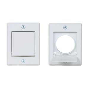 Central Vacuum Exhaust Vent – Durable, Universal Fit, Easy Installation for Proper Ventilation