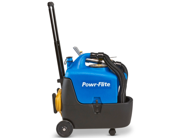 Powr-Flite Photon 3.5-Gallon Portable Carpet Spotter – 55 PSI, 2-Stage Motor, 10 Ft. Hose