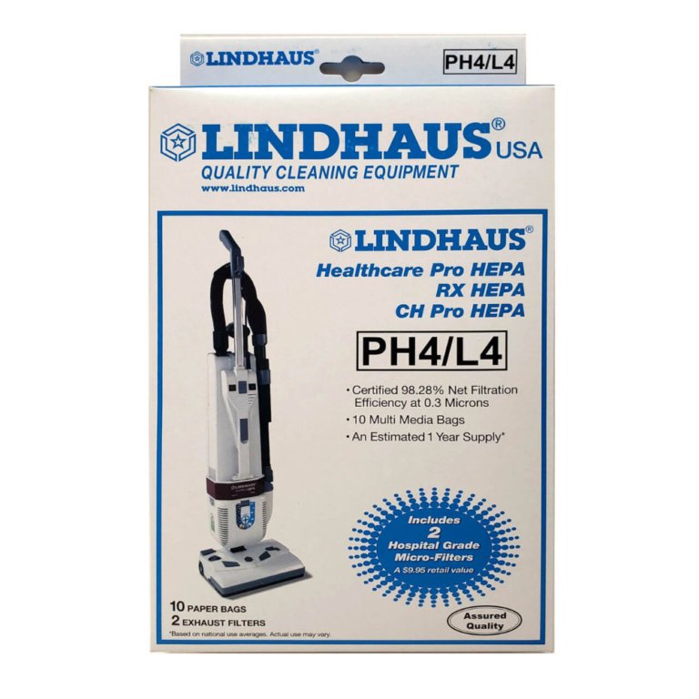 Lindhaus CH Pro PH4/L4 Bags (10 Bags + 2 Microfilters) - 030610019