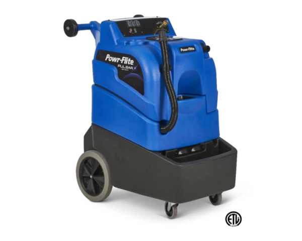 Powr-Flite Pulsar Gamma 10-Gallon Carpet Extractor – 220 PSI, 190°F Heat, High Suction & Mobility