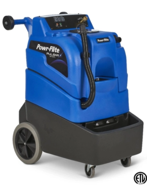 Powr-Flite Pulsar Gamma 10-Gallon Carpet Extractor – 220 PSI, 190°F Heat, High Suction & Mobility
