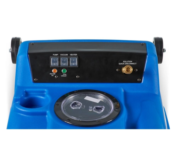 Powr-Flite Pulsar Gamma 10-Gallon Carpet Extractor – 220 PSI, 190°F Heat, High Suction & Mobility