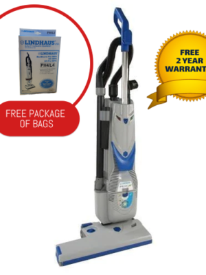 Lindhaus RX eco FORCE 500e Commercial Vacuum – Heavy-Duty Dual Motor Cleaner